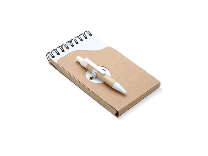 Note book with pen