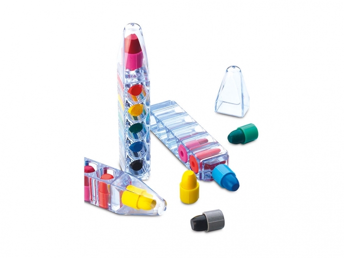 Set of 6 wax crayons