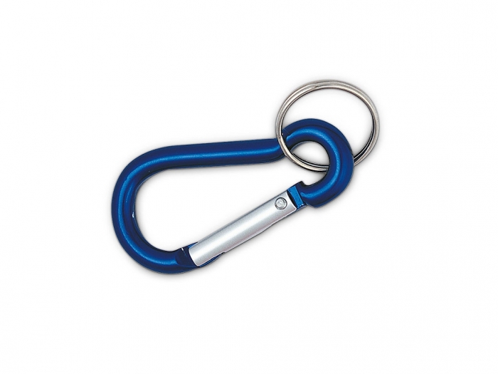Carabiner hook with key ring
