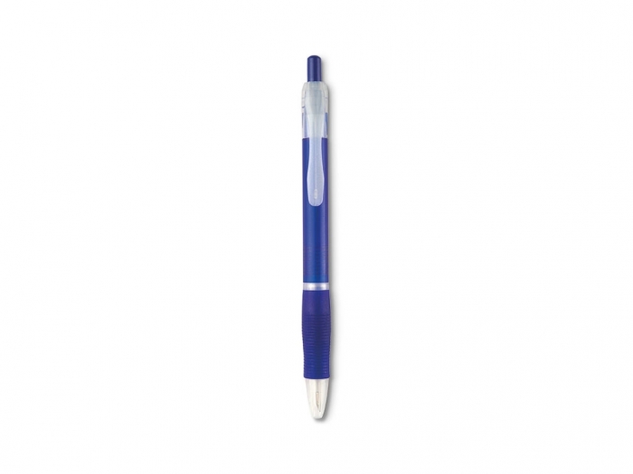 Ball pen with rubber grip