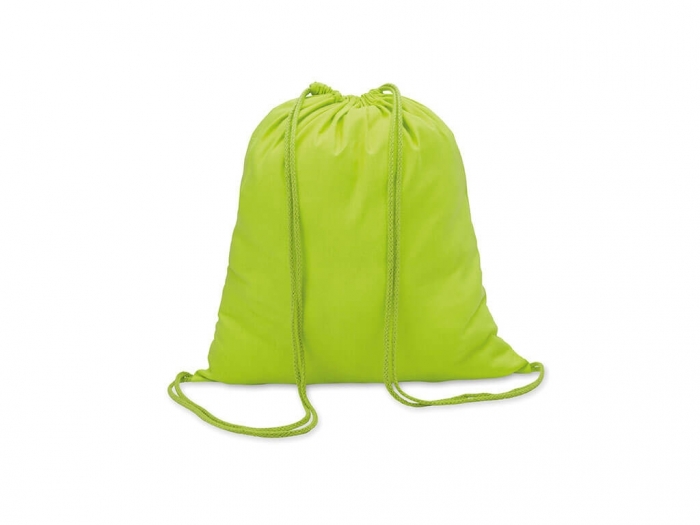 Drawstring bag in cotton