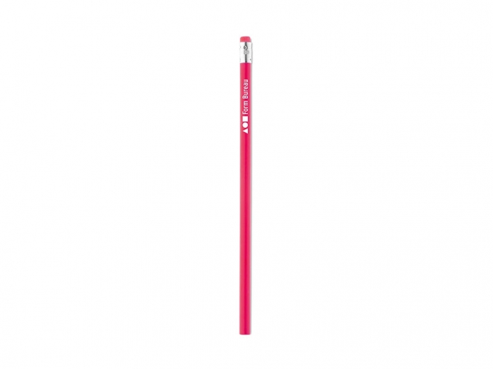 wooden pencil with eraser