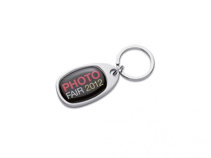 Metal key ring for doming