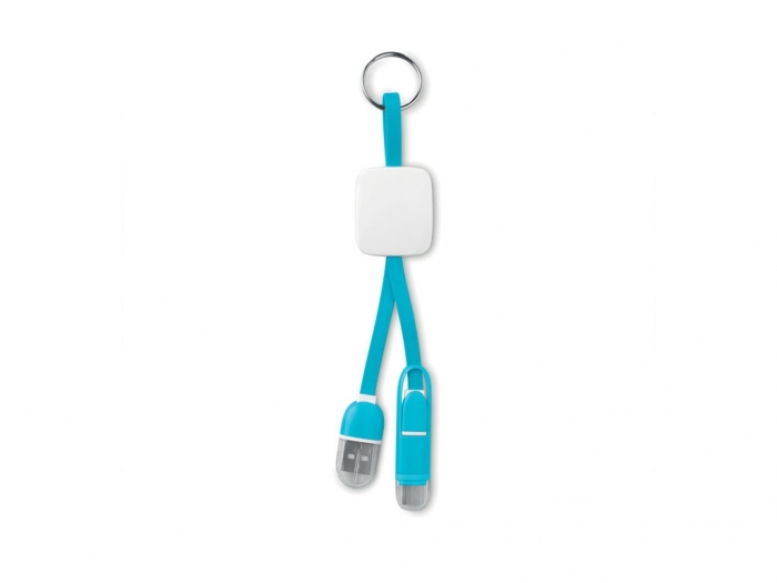 Keyring with USB type C plug