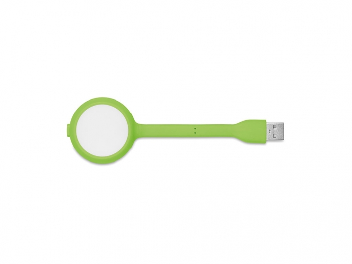 USB hub with lamp