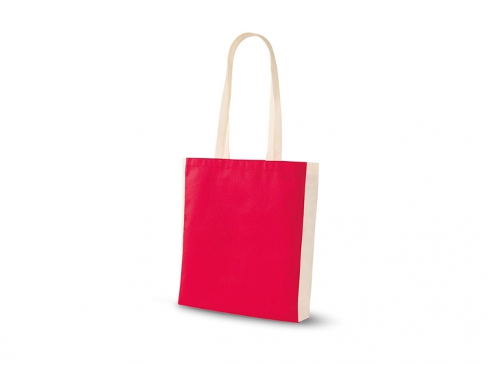 Shopping bag in nonwoven material