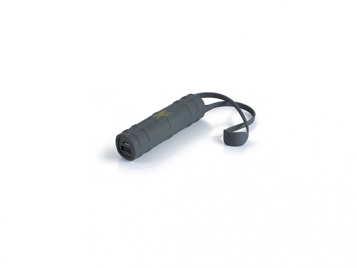 Power bank with a silicone jacket