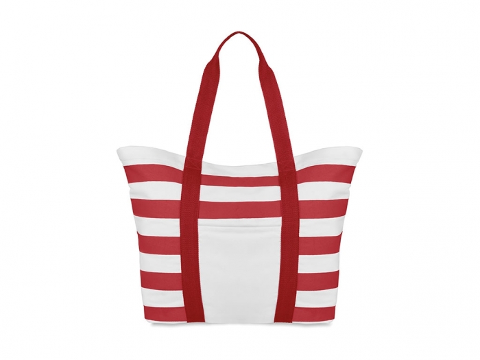 Beach bag in canvas