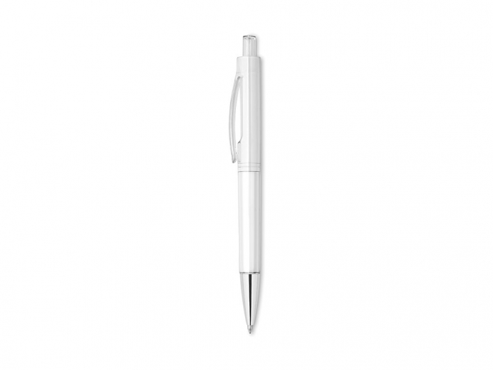 Transparent push button pen