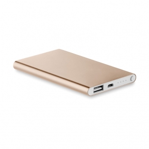 Flat power bank 4000 mAh