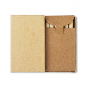 Notebook with 6 colouring pencils