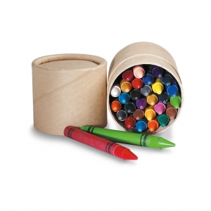 Wax Crayons in Carton
