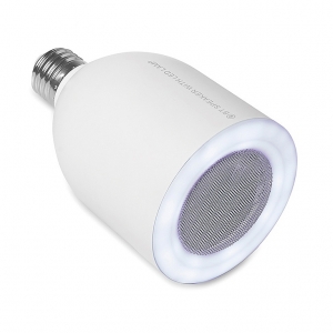 Bluetooth speaker with LED light.