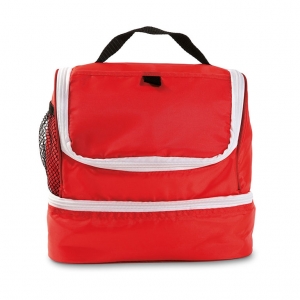 Cooler bag with 2 compartment