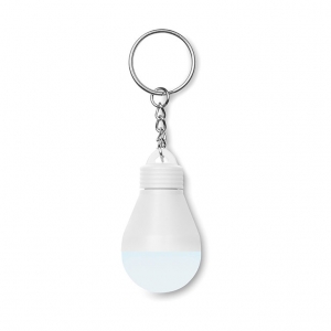 Light bulb key ring