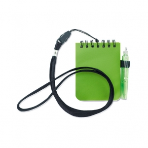 Notebook with pen