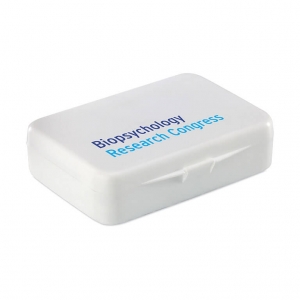 Plastic first aid kit