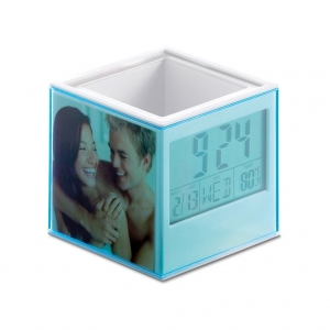 Pen holder picture frame
