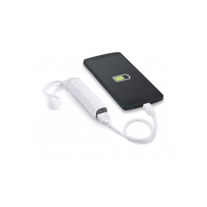 Power bank with a silicone jacket