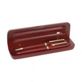 Wood pen set in box
