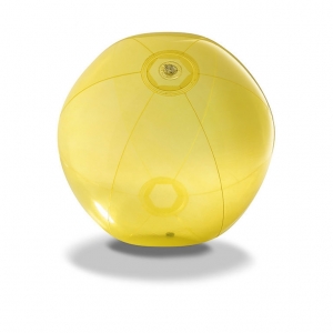 Beach ball in transparent PVC