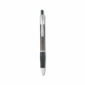 Ball pen with rubber grip