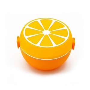Orange shape lunch box